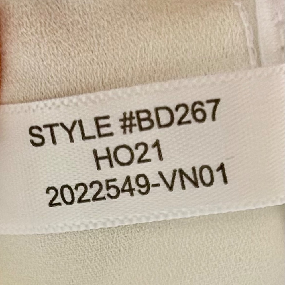 J Crew Factory Button-Neck With Ruffles - Picture 2 of 2